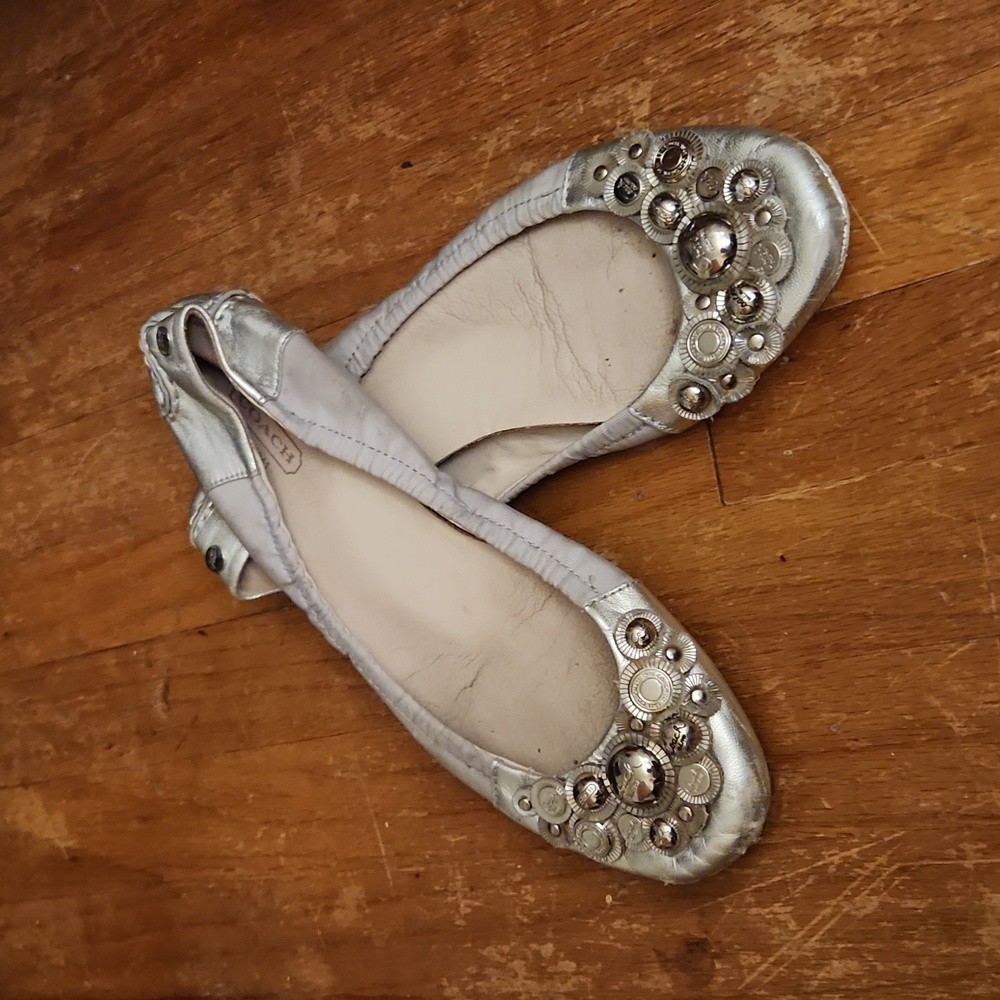 Authentic Coach Venus ballet flats